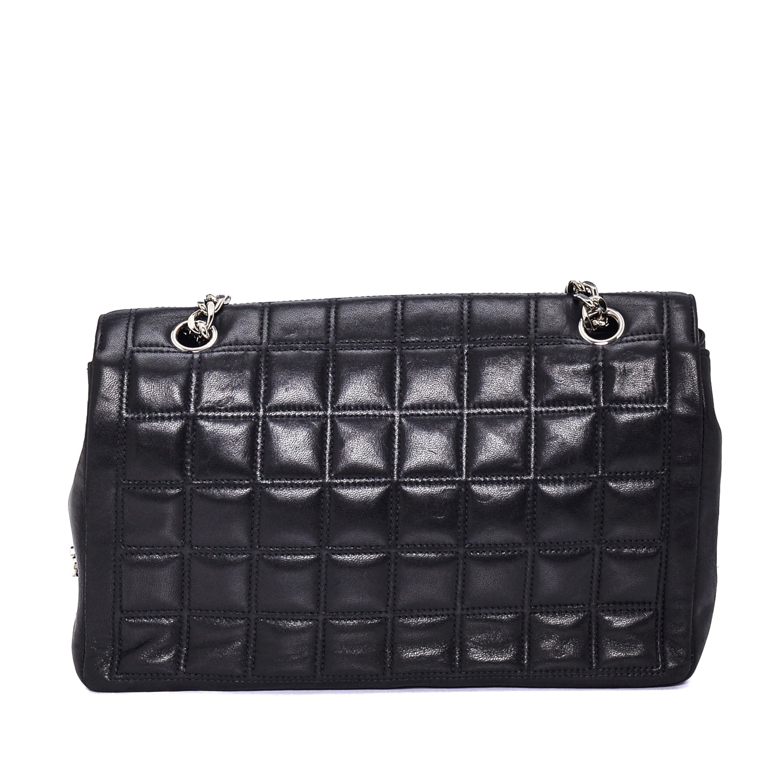Chanel - Black Capitone CC Crystal Detail Reissue Flap Bag